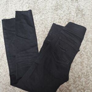 Old Navy Rockstar Super Skinny Jeggings Mid-Rise Distressed Size 0 NWOT